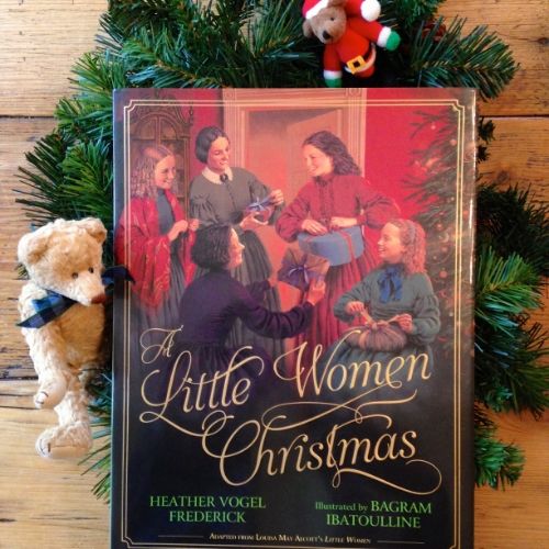Review and recipe A Little Women Christmas by Heather Vogel Frederick and Bagram Ibatoulline